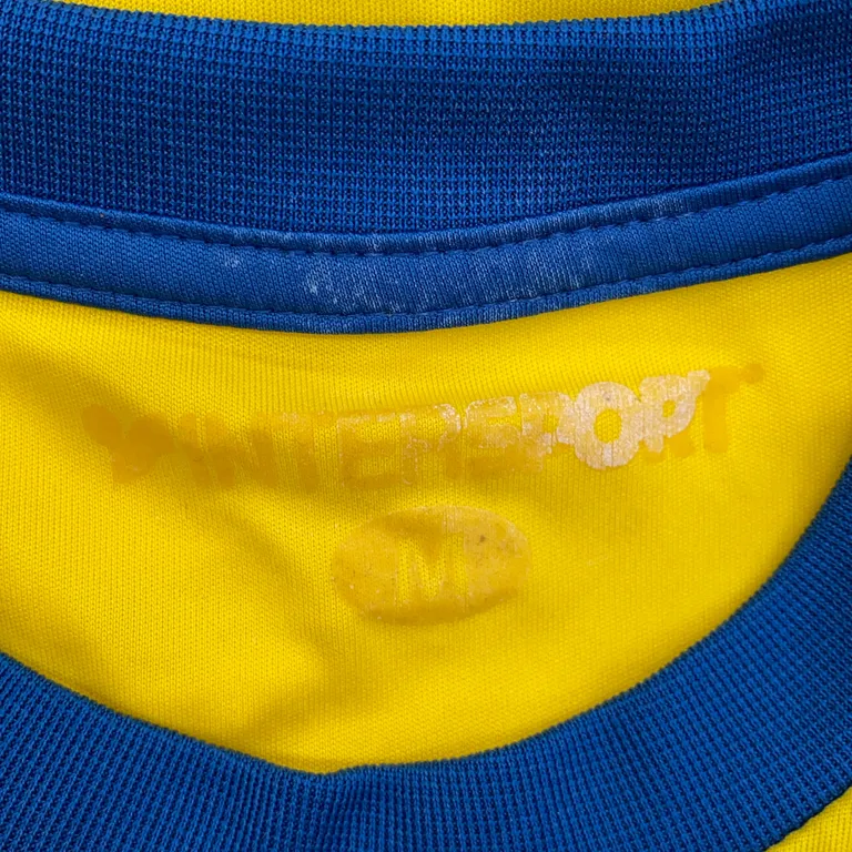 Fotbollströja (Blå, Gul) från Intersport Polyester - Varumärke