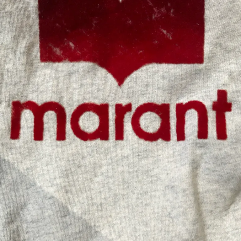 Collegetröja (Grå) från Isabel Marant Étoile Polyamid - Detaljbild