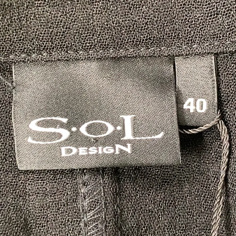 Kavaj (Svart) från S.O.L Design Polyester - Varumärke