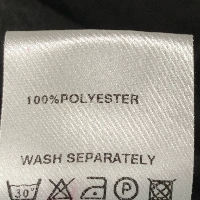 Kavaj (Svart) från S.O.L Design Polyester - Materialetikett