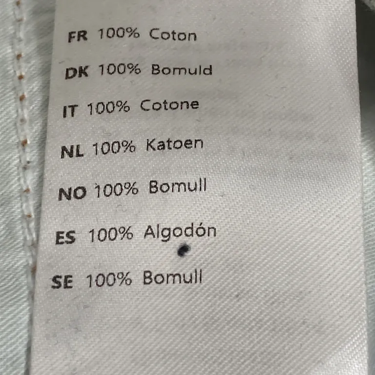 Jeansshorts (Blå) från Samsøe & Samsøe Bomull - Materialetikett