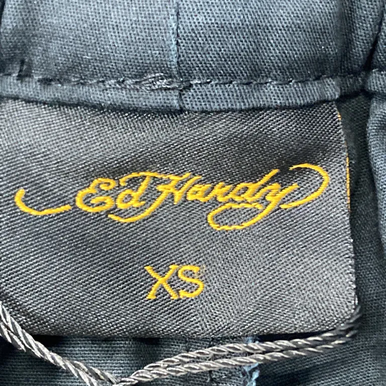 Byxor (Svart) från Ed Hardy Bomull, Elastan - Varumärke