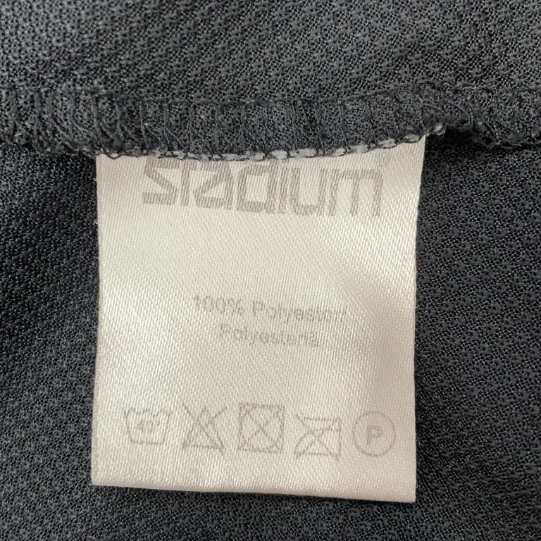 Matchtröja (Svart) från SOC Polyester - Materialetikett