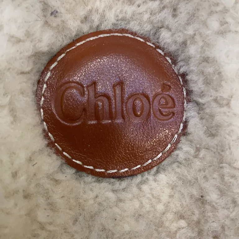Tofflor (Beige) från Chloé Päls - Varumärke