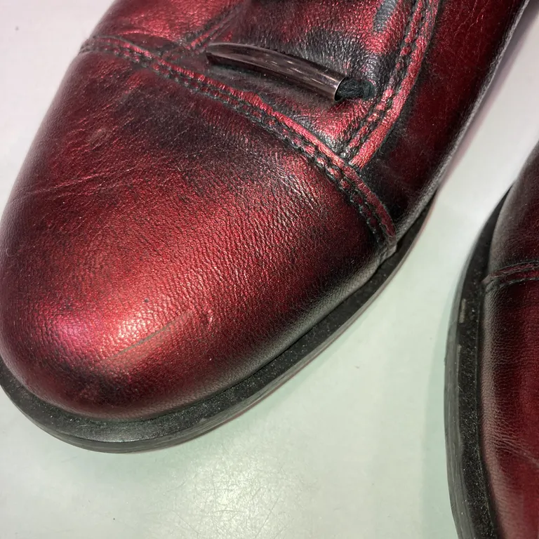 Boots (Röd) från Eksbut - Repig - Tå/Tår