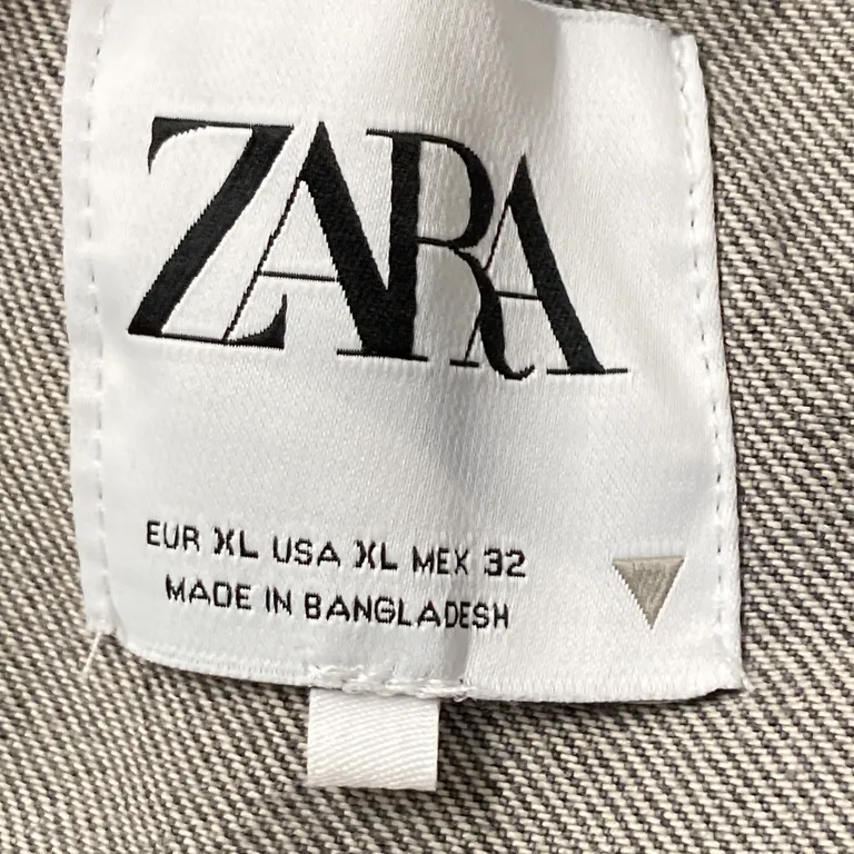 Overall (Grå) från Zara Bomull, Lyocell - Varumärke