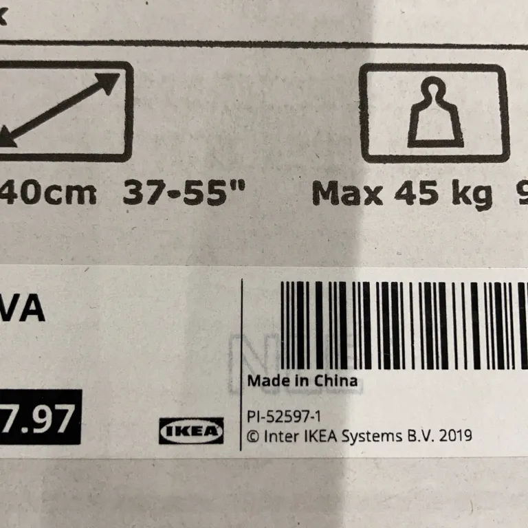 TV-stativ (Svart) från IKEA - Varumärke