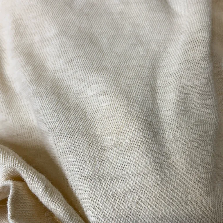 T-shirt (Beige) från Long Live The Queen Ekologisk bomull, Linne - Slitet - Hela varan