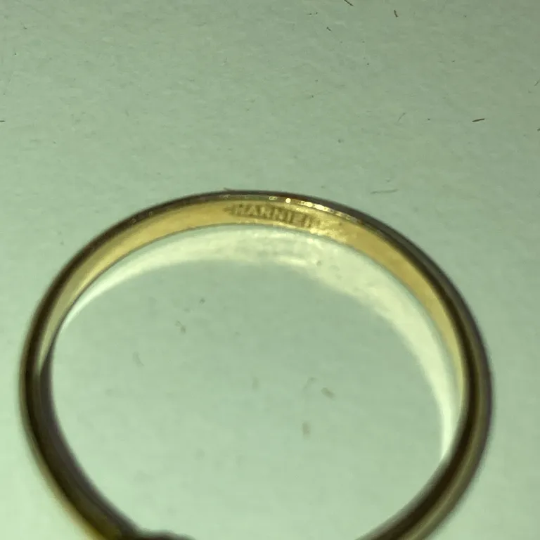 Ring (Guldfärgad, Röd) från Charnier Okänd metall - Varumärke
