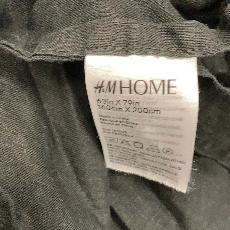 Sängkappa (Svart) från H&M Linne, Bomull, Polyester - Varumärke