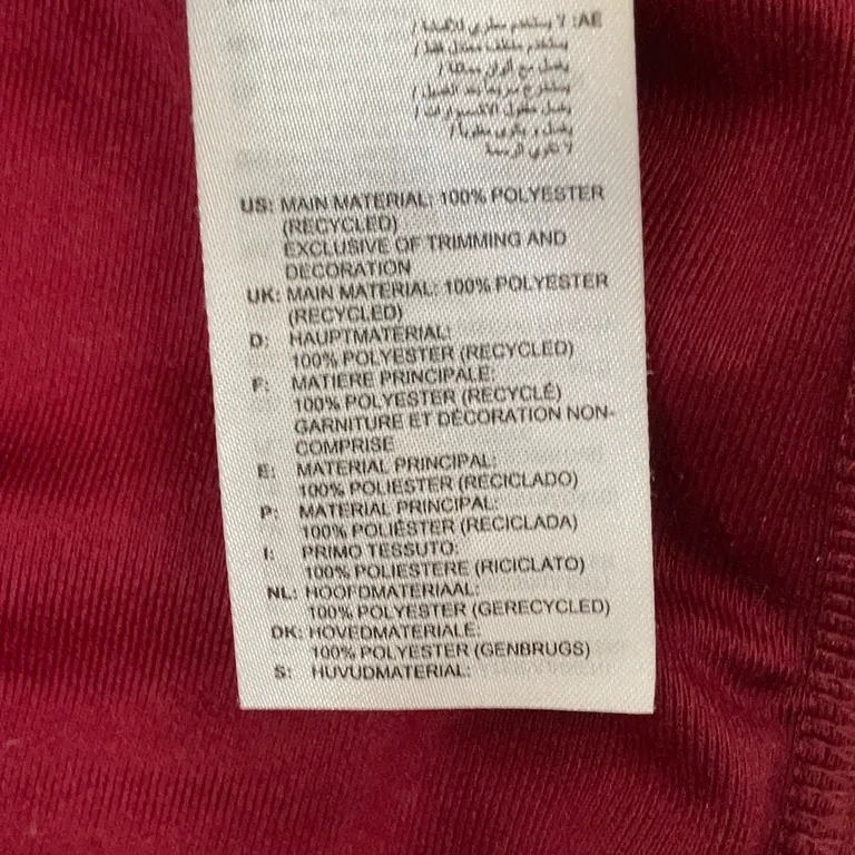Träningsjacka (Brun) från Adidas Polyester - Materialetikett
