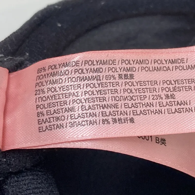 BH (Maya) från Hunkemöller Polyamid, Polyester, Elastan - Materialetikett
