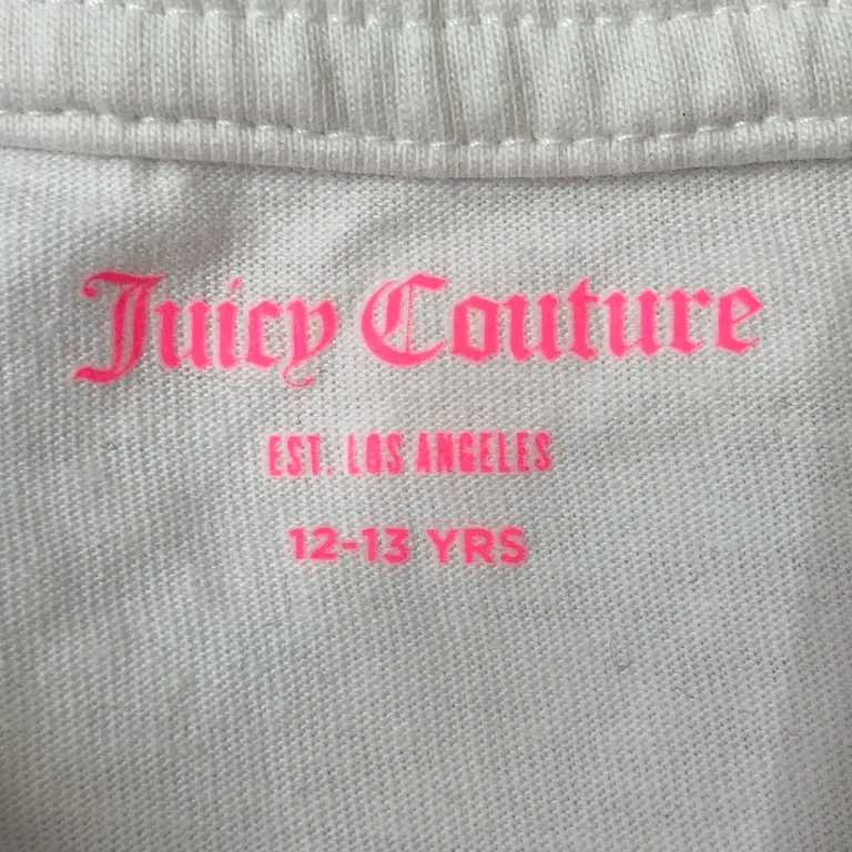 T-shirt (Vit, Flerfärgad) från Juicy Couture Bomull - Varumärke