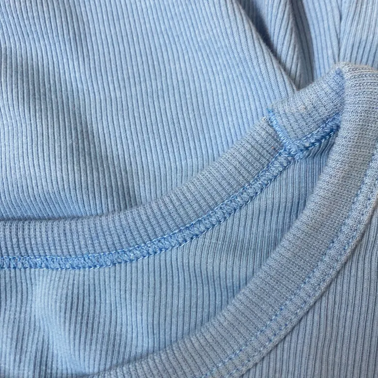 Linne (Blå) från Nike Air Jordan Polyester, Bomull, Elastan - Missfärgad - Krage/nacke