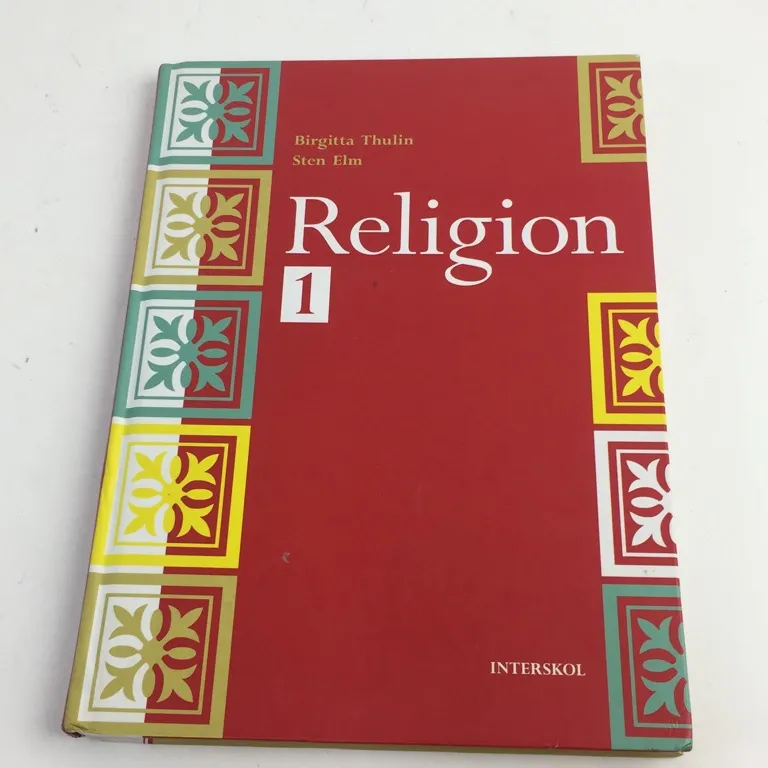 Bok (Religion 1, Birgitta Thulin & Sten Elm) från Interskol - undefinedAltSuffix