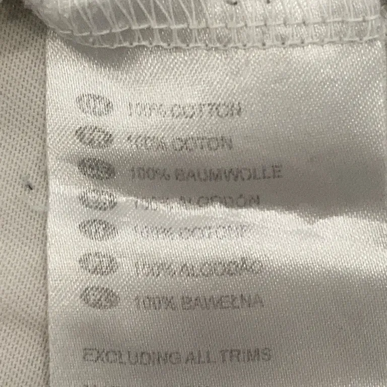 T-shirt (Vit, Flerfärgad) från Dickies Bomull - Materialetikett