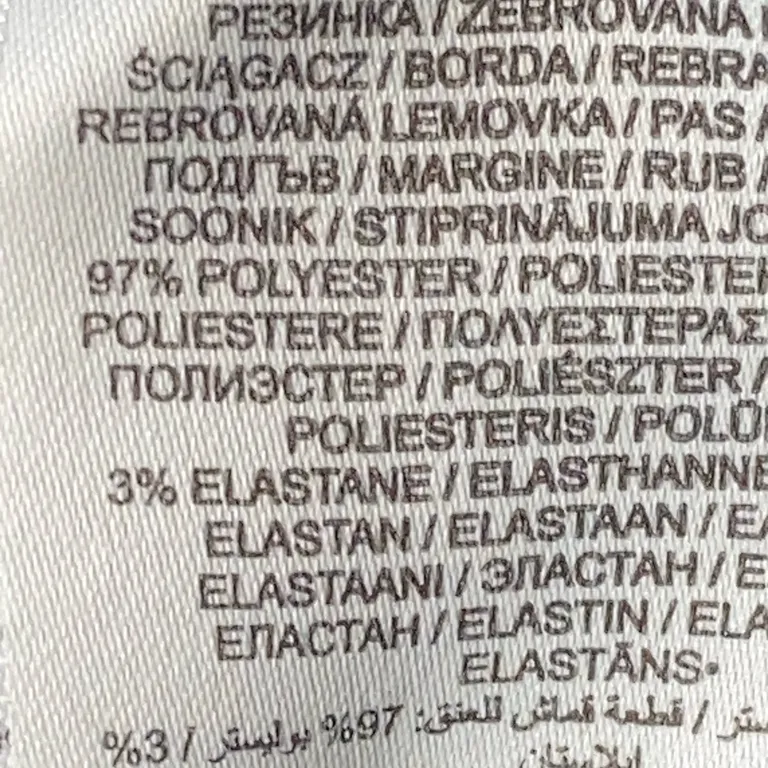Träningsbyxor (Svart) från Nike Elastan, Polyester - Materialetikett