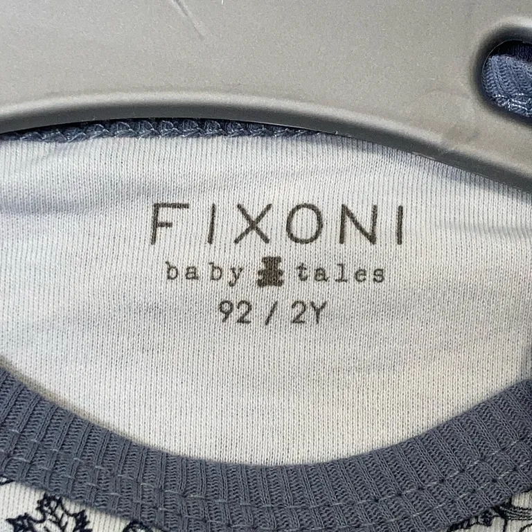 Body (Blå, Flerfärgad) från Fixoni Bomull - Varumärke