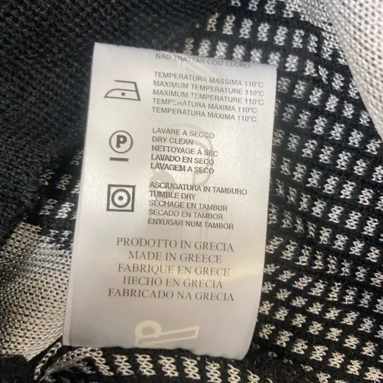 Tröja (Svart, Vit) från Versace Collection Ull, Viskos, Polyamid - Bild av äkthetsbevis