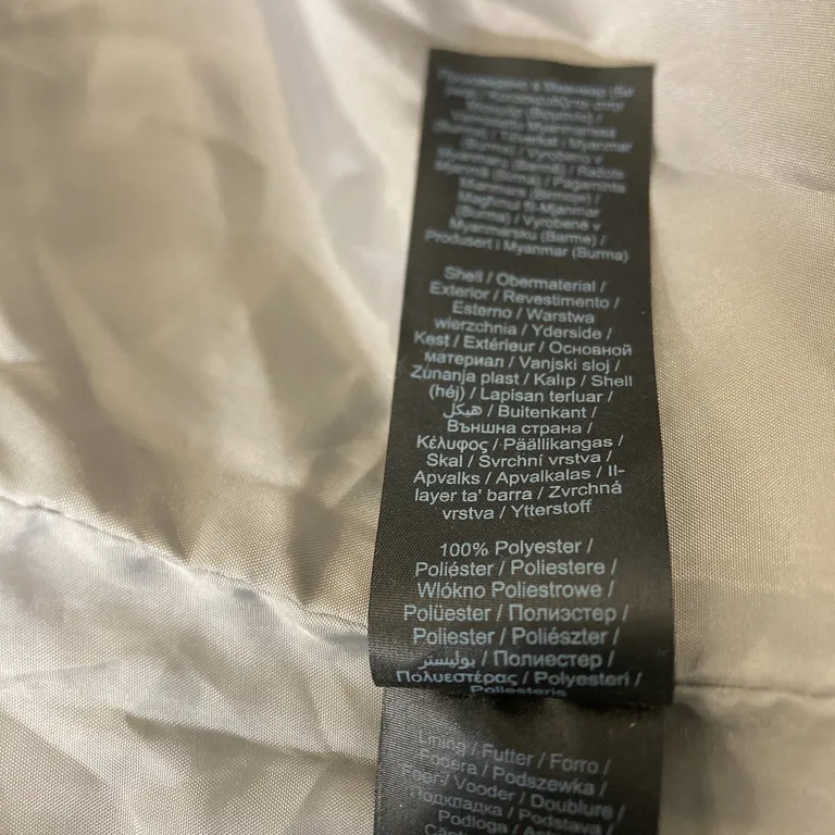 Vinterjacka (Grå) från ONLY Polyester - Materialetikett