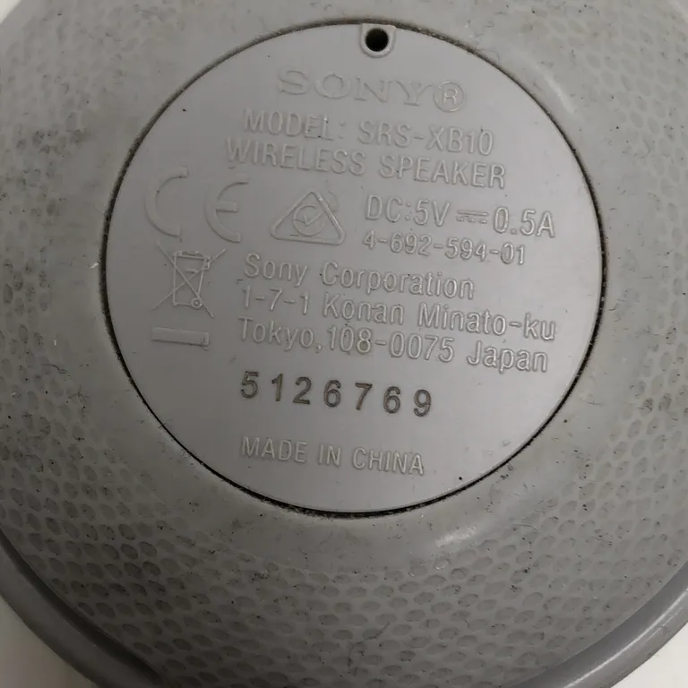 Bluetooth-högtalare (SRS-XB10) från Sony - Fläckig - Yta