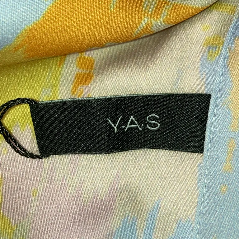 Skjorta (Beige, Flerfärgad) från Y.A.S Elastan, Polyester - Varumärke