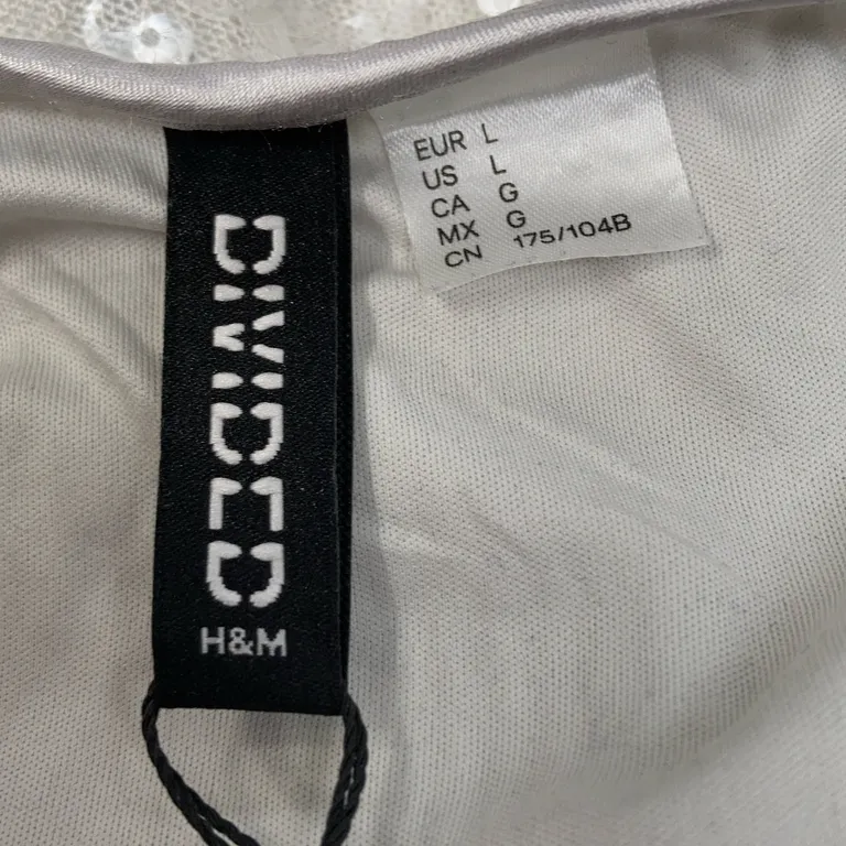Robe de cocktail (Gris) de Divided by H&M Polyester, Élasthane - Marque