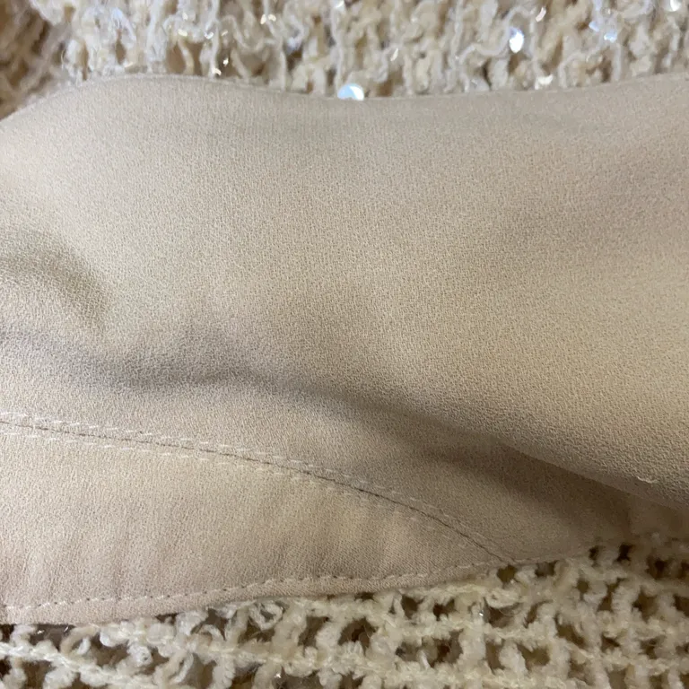 Kofta (Beige) från Givenchy Acetat, Viskos, Polyester - Missfärgad - Krage/nacke