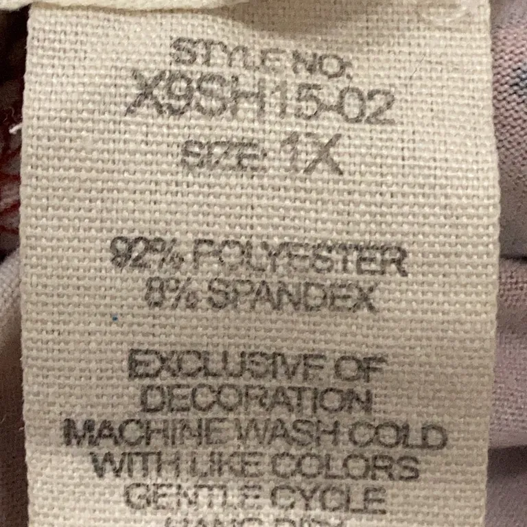 Shorts (Brun, Flerfärgad) från Shosho Elastan, Polyester - Materialetikett