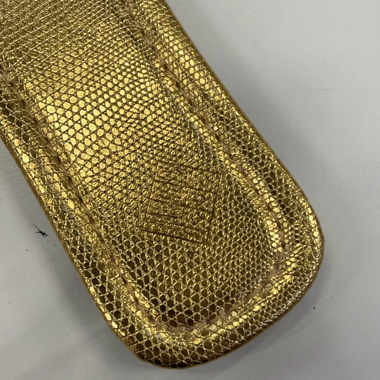 Slip-ins (Guldfärgad) - Materialetikett