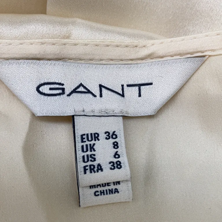 Nattlinne (Beige, Svart) från GANT Silke - Varumärke