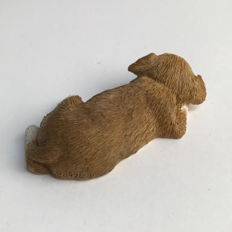 Figurin (Boxer, Fawn, B40) från Sandicast - Vinkel 2