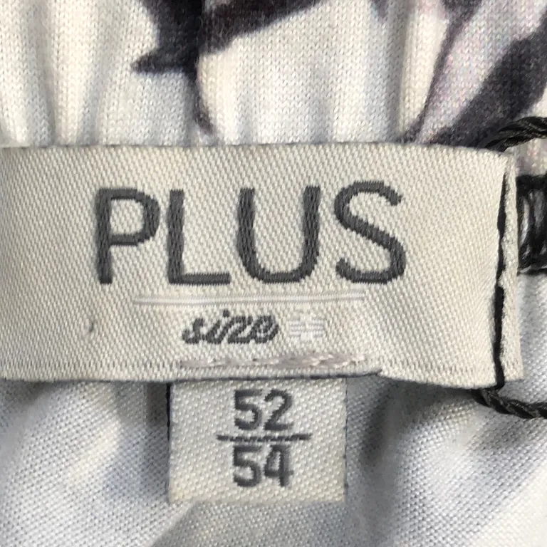 Kjol (Grå, Flerfärgad) från Plus Size Elastan, Polyester - Varumärke