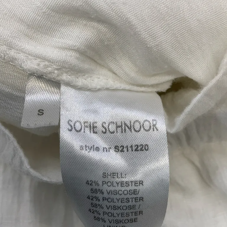 Kjol (Vit) från Sofie Schnoor Polyester, Viskos - Varumärke