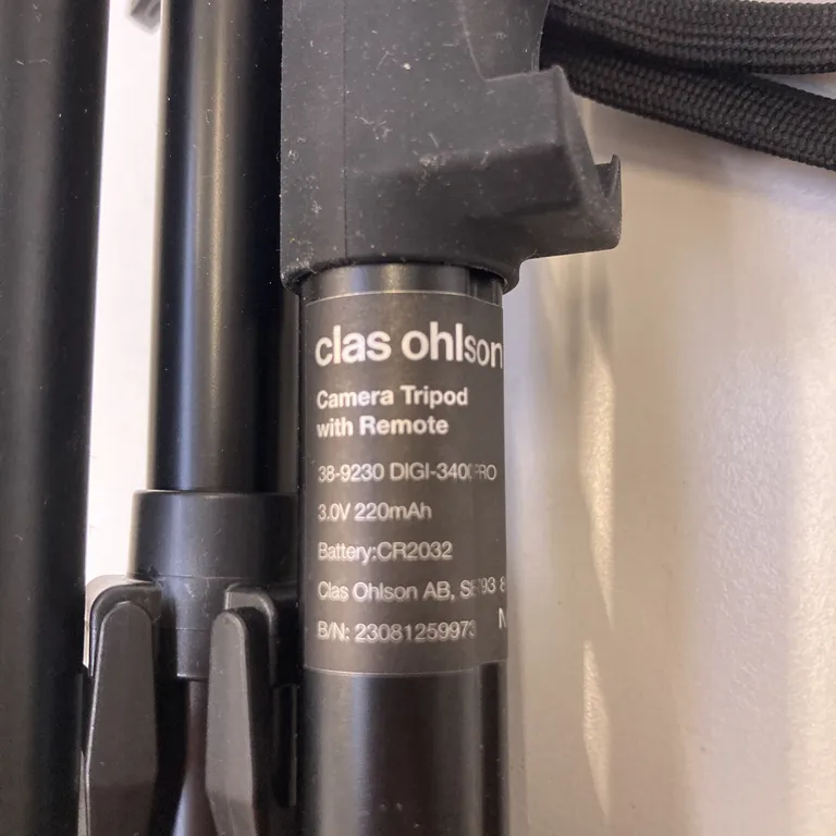Kamerastativ (Svart) från Clas Ohlson - Varumärke
