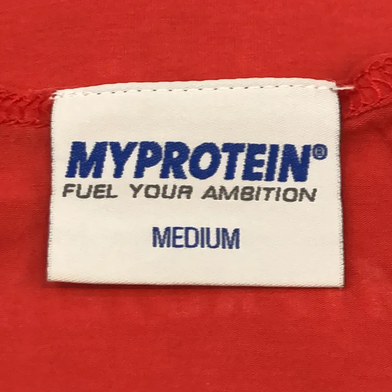Träningslinne (Röd) från MyProtein Elastan, Bomull - Varumärke