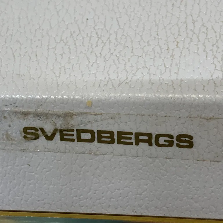 Toalettpappershållare (Vit, Guldfärgad) från Svedbergs - Varumärke
