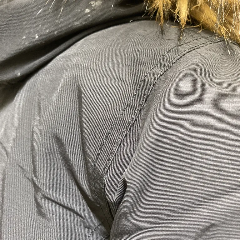 Vinterjacka (Svart) från Svea Bomull, Nylon, Dun, Päls - Smutsig - Hela varan