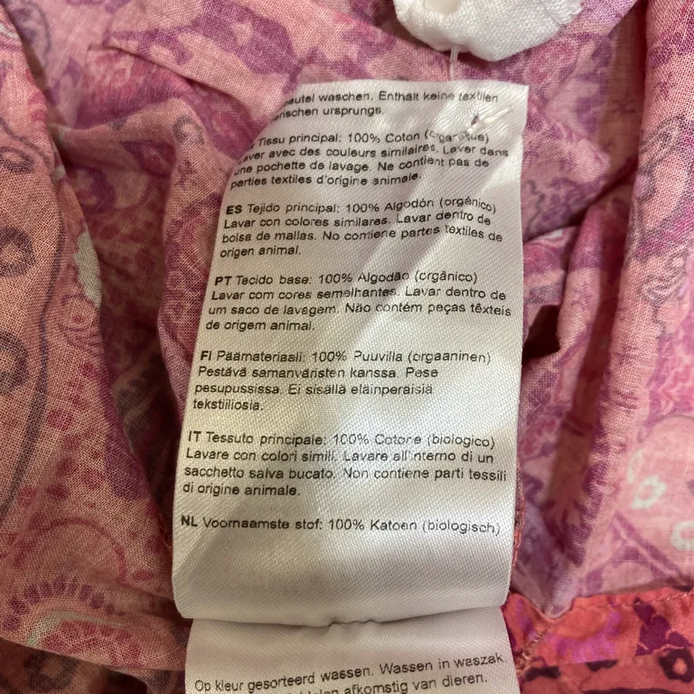 Klänning (Rosa) från Odd Molly Bomull - Materialetikett