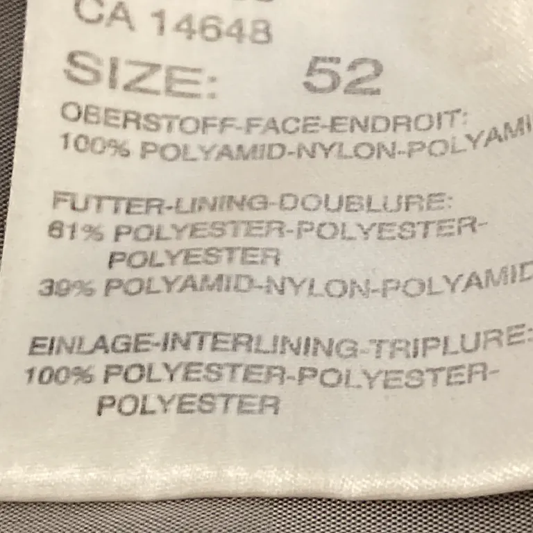 Skidjacka (Grå) från Bogner Fire & Ice Nylon, Polyester - Materialetikett
