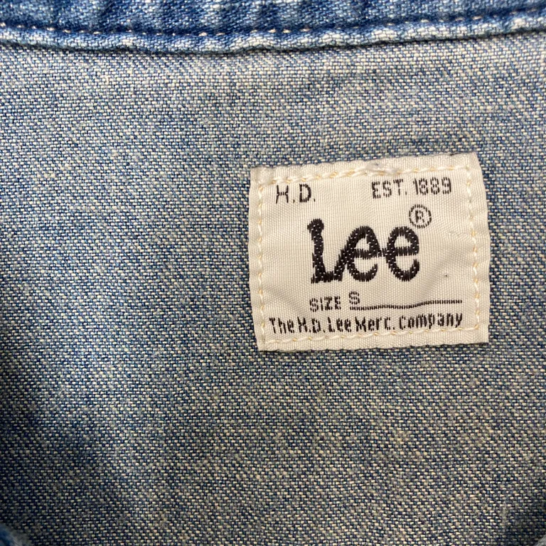 Jeansskjorta (Blå) från Lee Bomull - Varumärke
