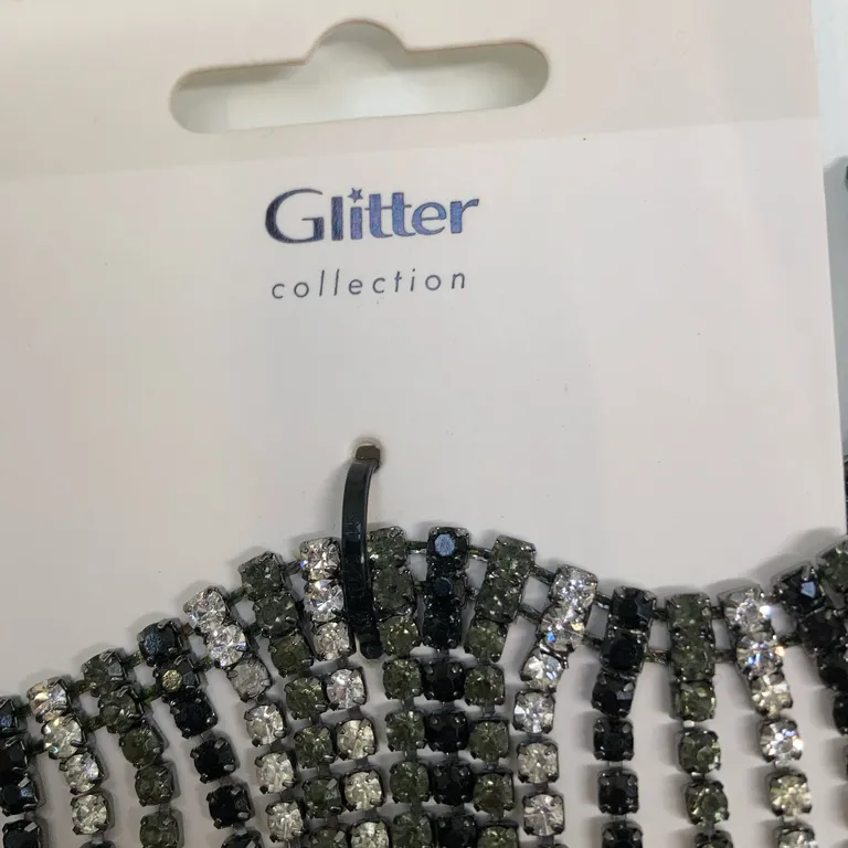 Choker (Svart, Grå) från Glitter Okänd metall - Varumärke