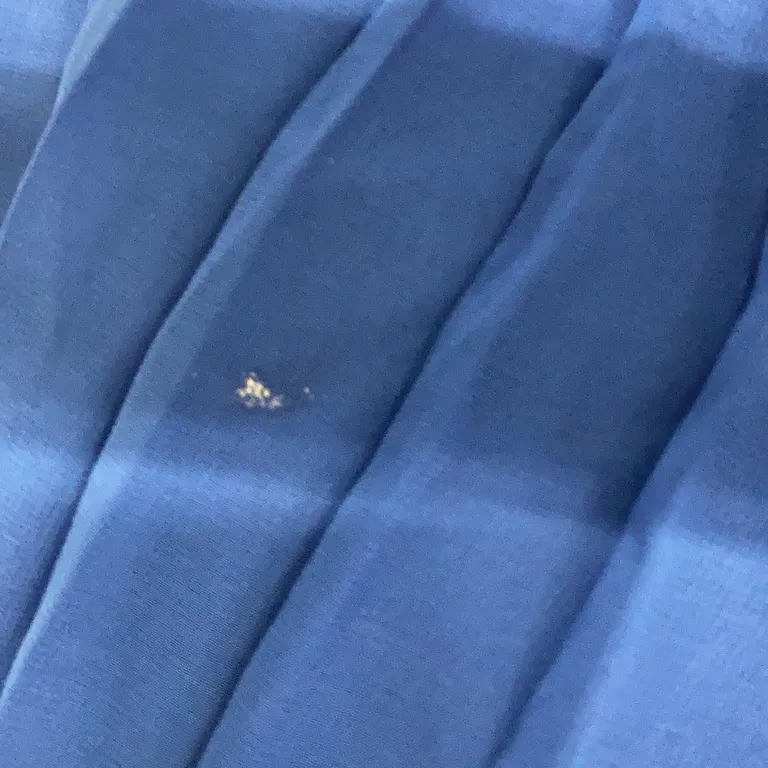 Kjol (Blå) från NA-KD Polyester - Fläck - Framsida