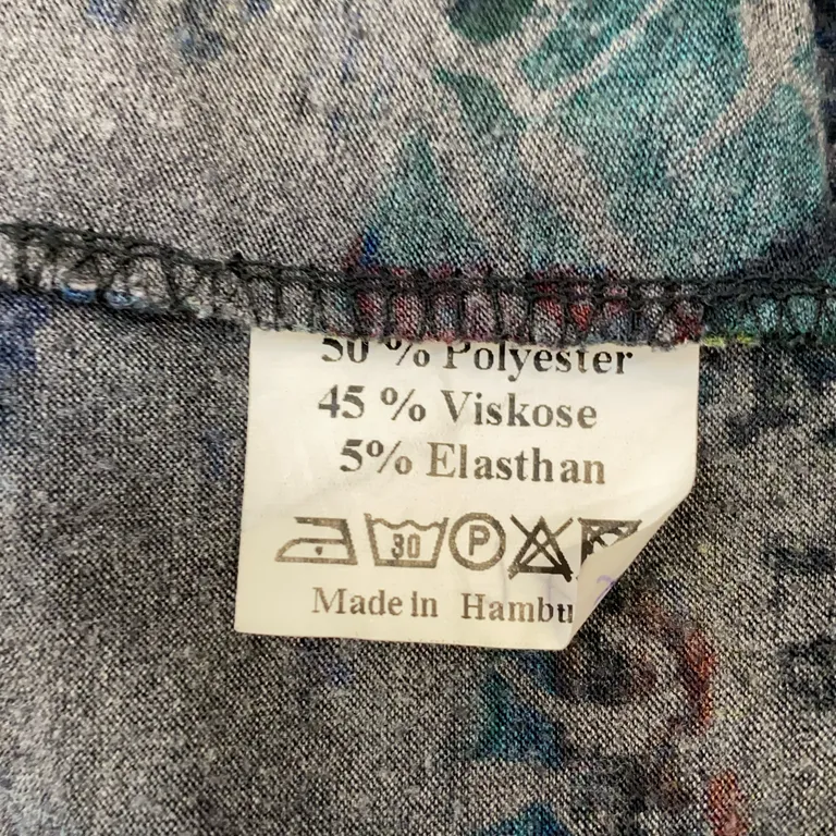 Topp (Flerfärgad) från Bettina B Women Elastan, Polyester, Viskos - Materialetikett