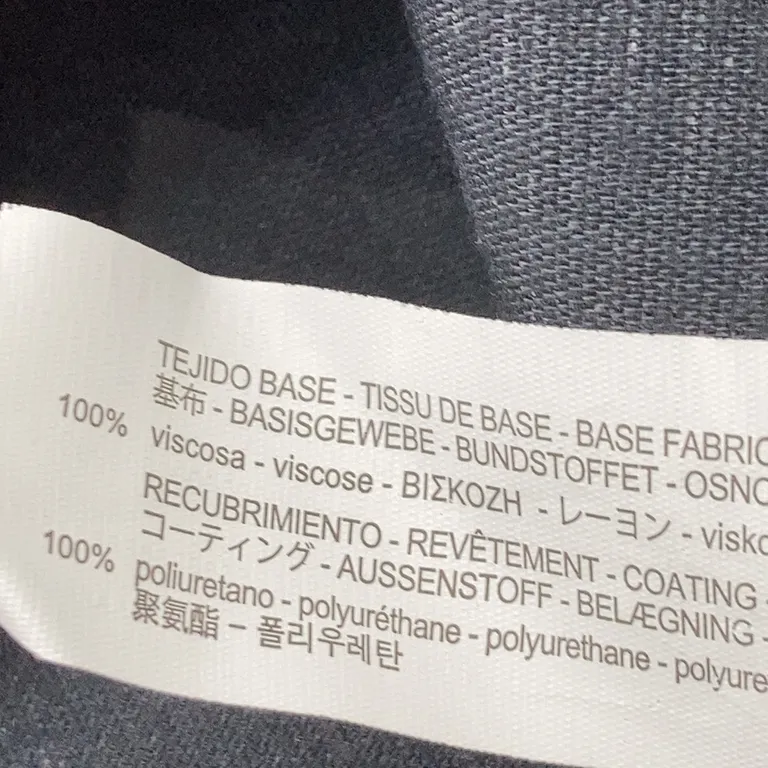 Jupe (Noir) de Zara Basic Collection Viscose, Polyuréthane - Étiquette du matériau