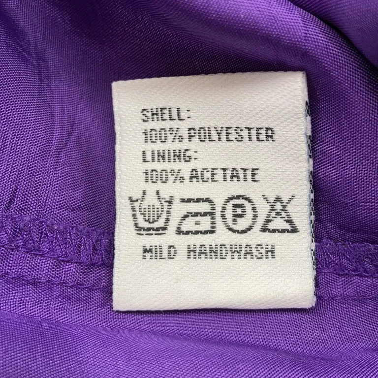 Klänning (Svart, Blå) från Jacqueline de Yong Polyester - Materialetikett