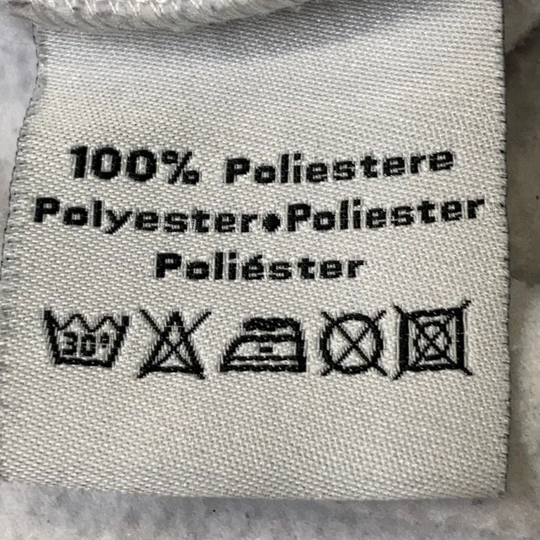 Fleecejacka (Vit) från Kappa Polyester - Materialetikett