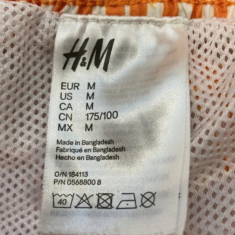 Badshorts (Orange) från H&M Polyester - Varumärke