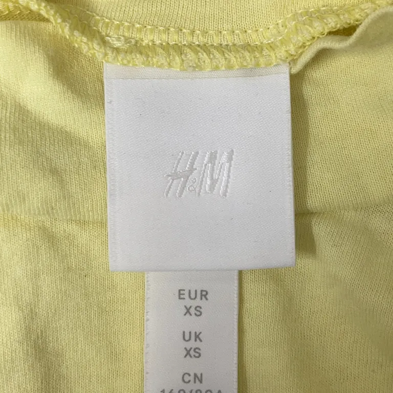T-shirt (Gul) från H&M Bomull - Varumärke