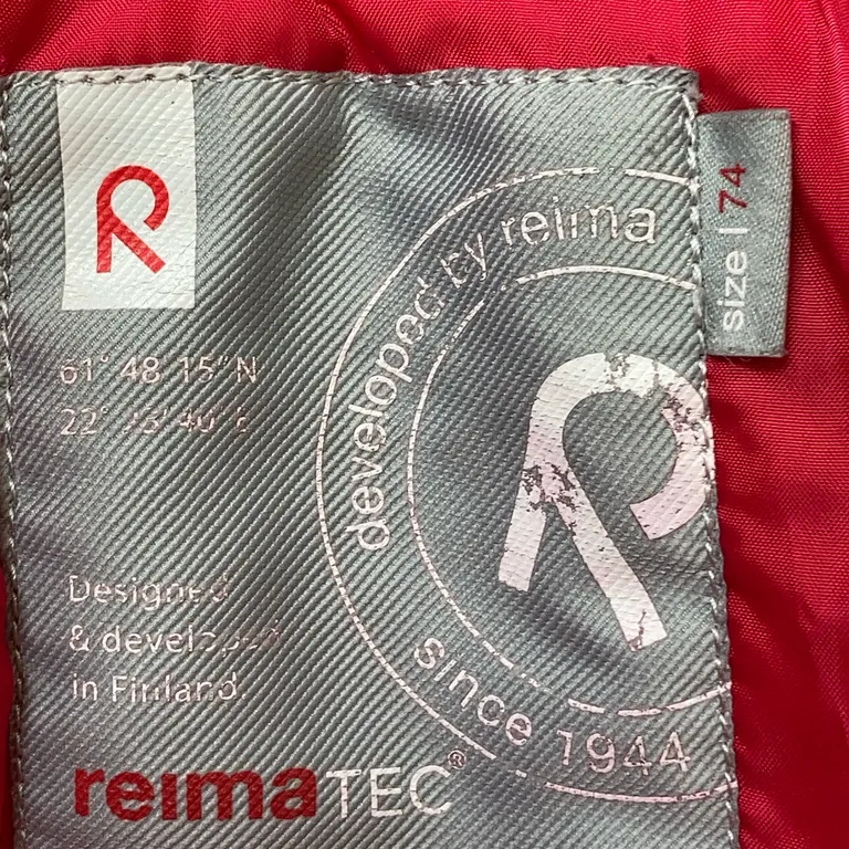 Overall (Rosa) från ReimaTec Polyester, Polyuretan - Varumärke